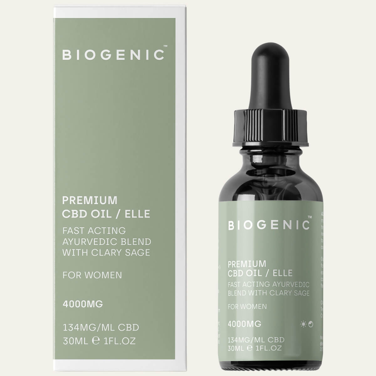 ELLE Full Spectrum CBD Oil for Menopause 4000mg CBD 30ml
