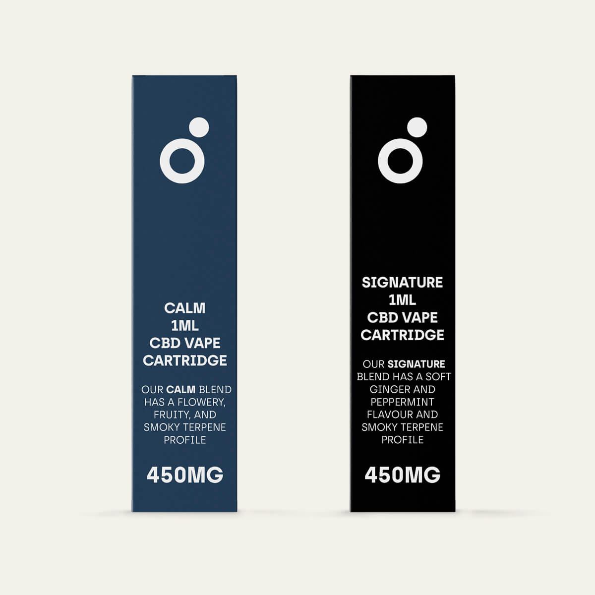 Vape Oils Signature and Calm 450mg CBD 1ml