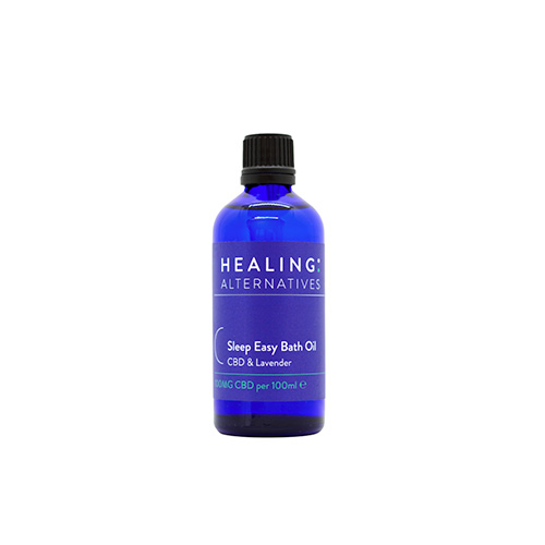 H:A Sleep Easy Bath oil with CBD & Lavender for a relaxing bath