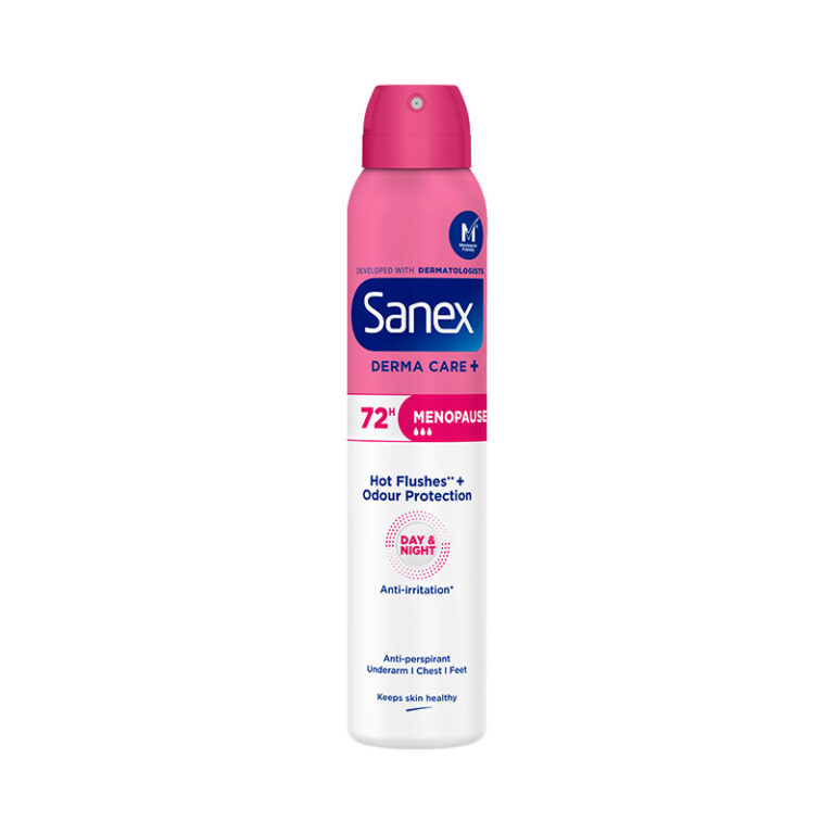 Sanex Derma Care+ Menopause Antiperspirant Spray
