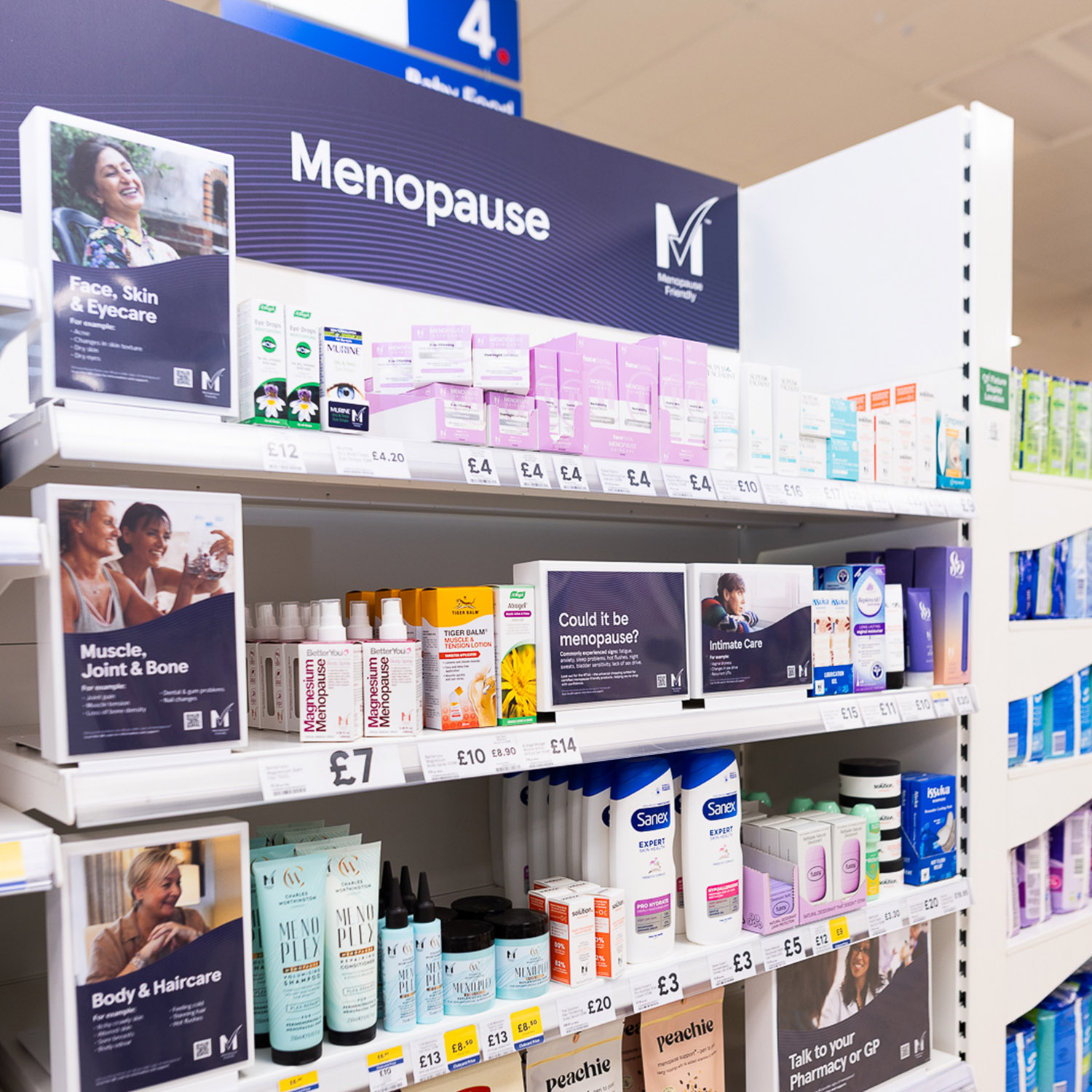 Tesco Launches First Permanent Menopause-Friendly Bays