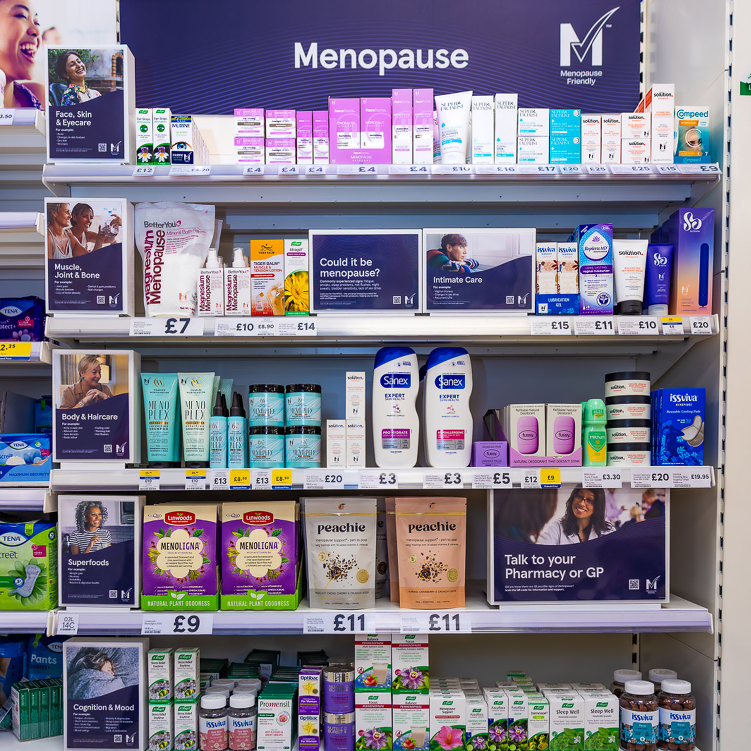 Tesco rolls out a huge change in 93 UK stores to support women during menopause