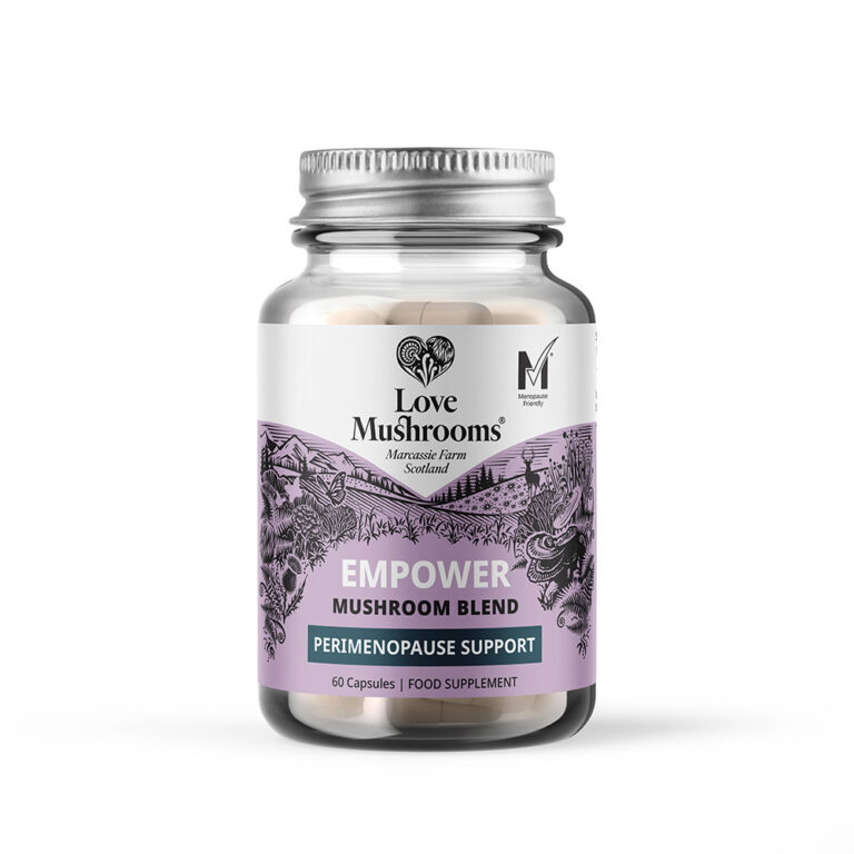 Love Mushrooms Empower Peri Menopause