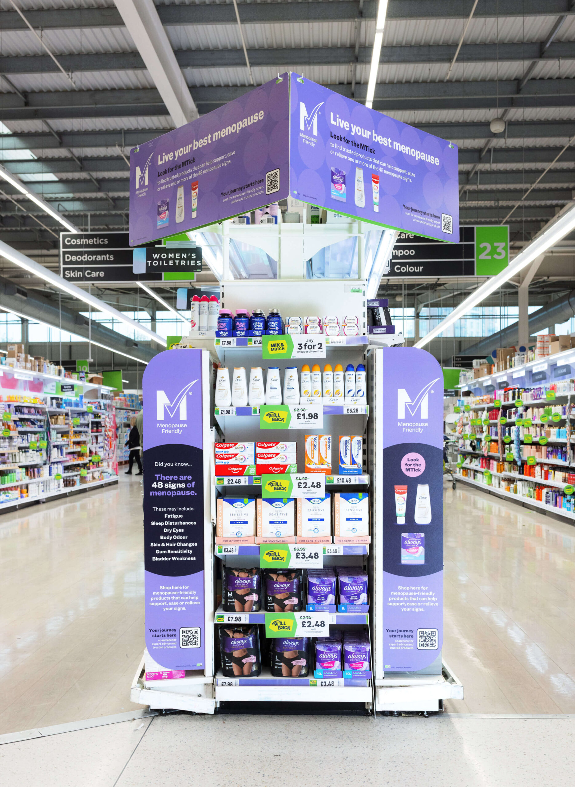 Asda and Ocado the latest retailers to launch dedicated menopause aisles with GenM