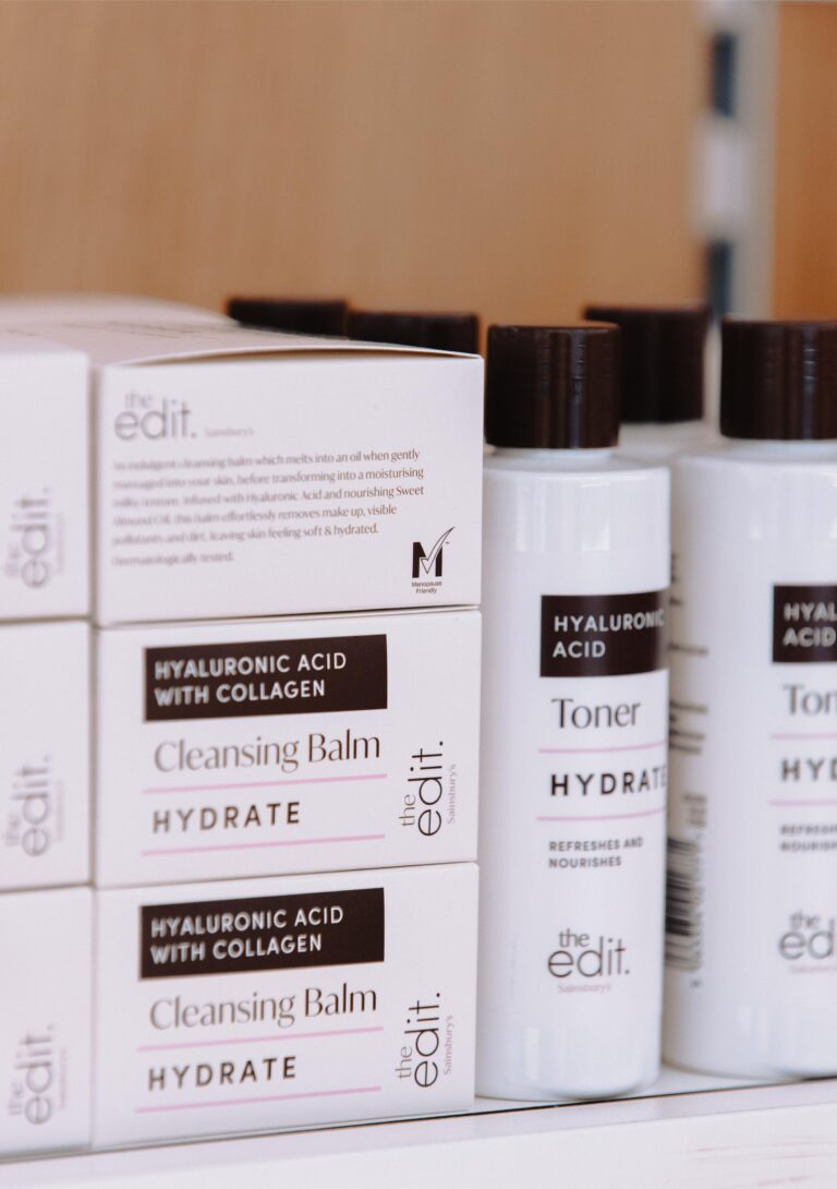 Sainsbury’s The Edit skincare earns GenM menopause certification