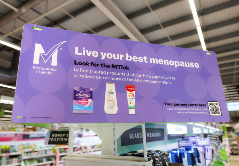 Asda partners with GenM to bring visibility and accessibility to the menopause category