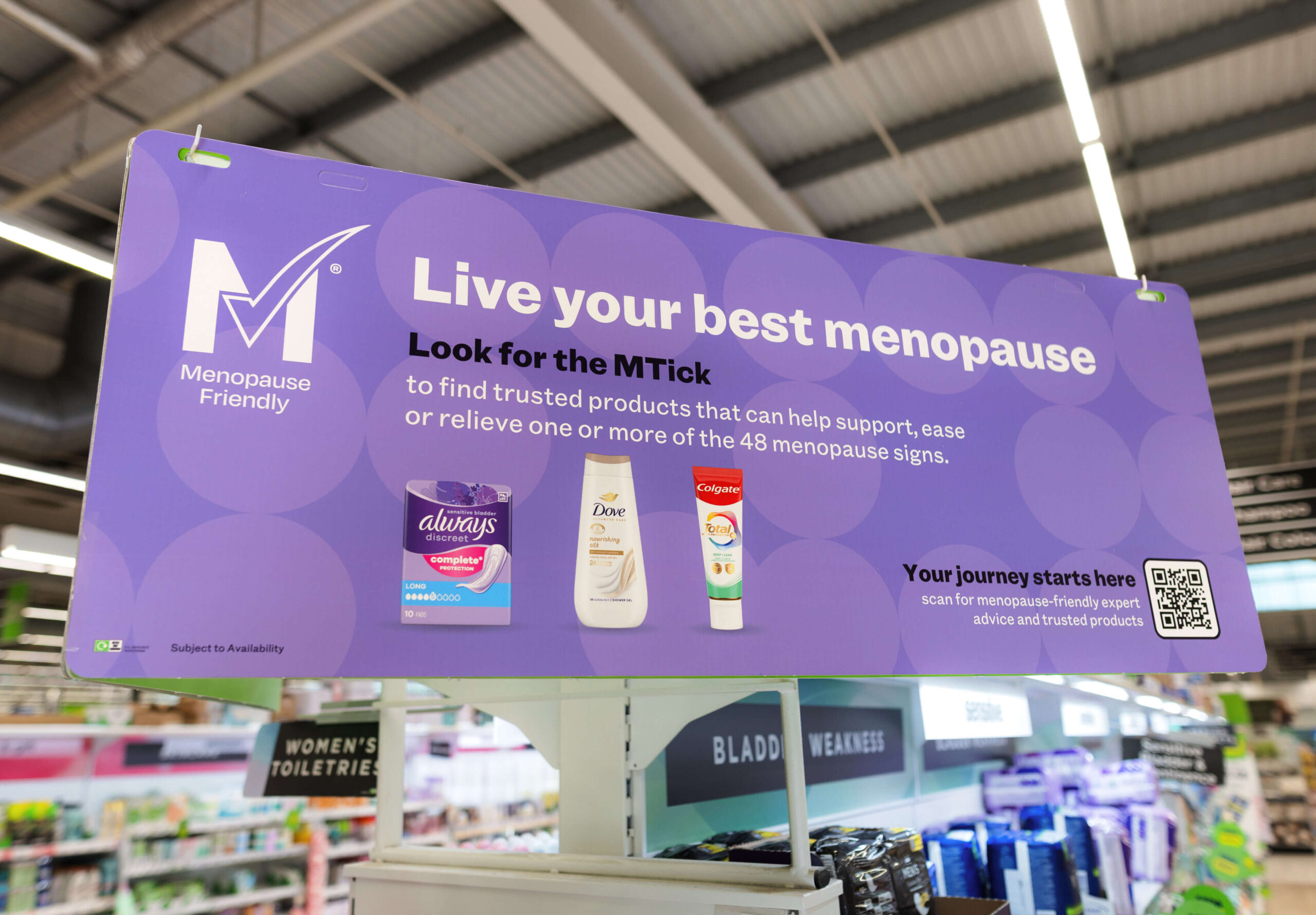Asda partners with GenM to bring visibility and accessibility to the menopause category