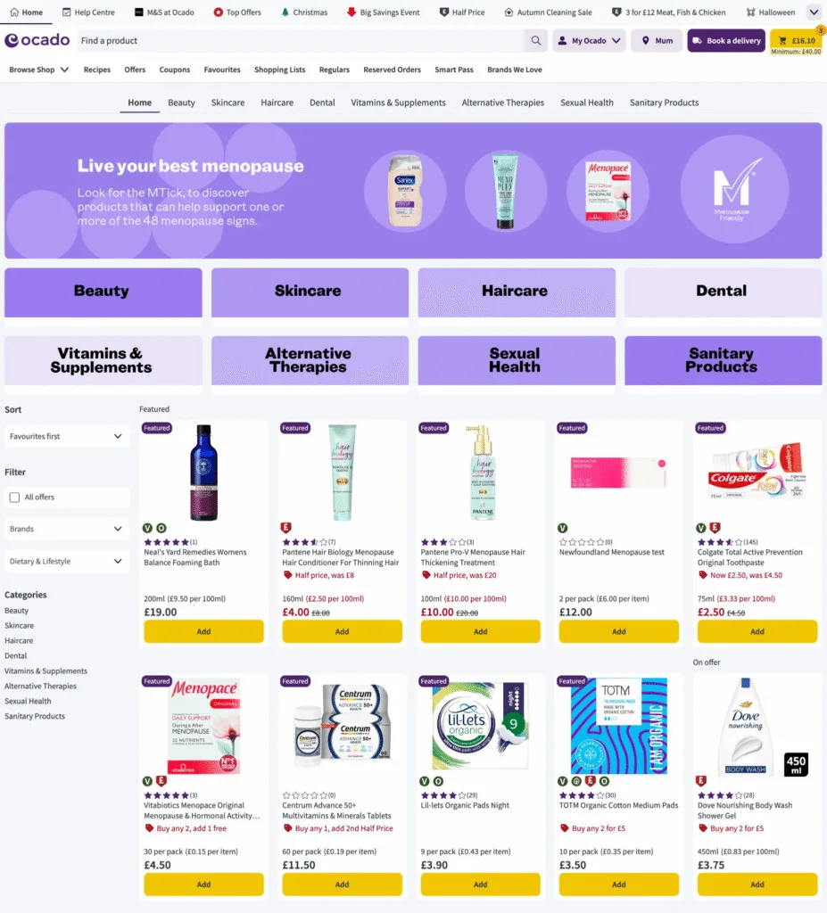 Ocado Retail launches largest range of MTick-certified products in partnership with GenM