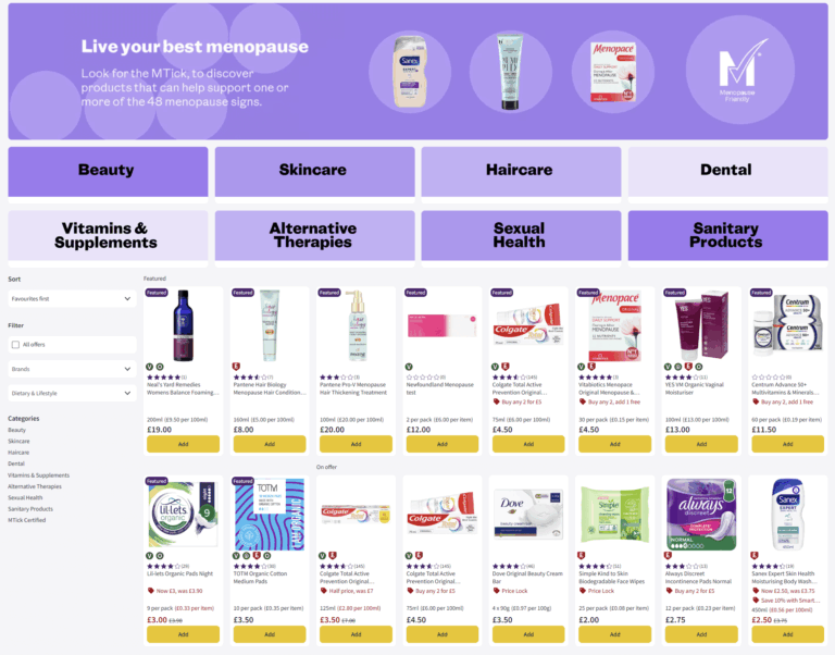 Ocado Retail and GenM Launched an MTick-Certified Product Range