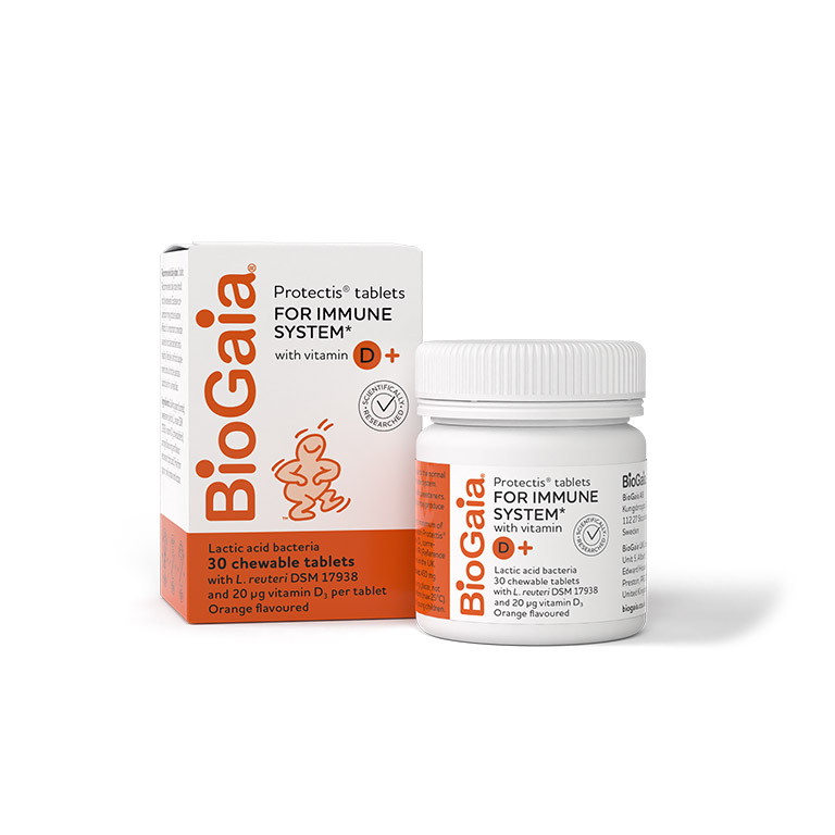 BioGaia Protectis Vitamin D+ Tablets