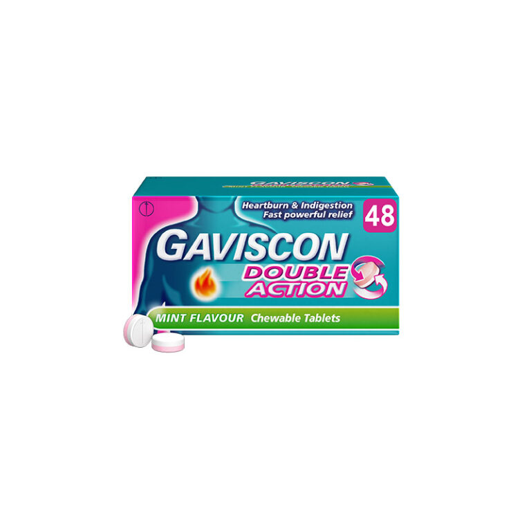 Double action Tablets, 48s, Mint