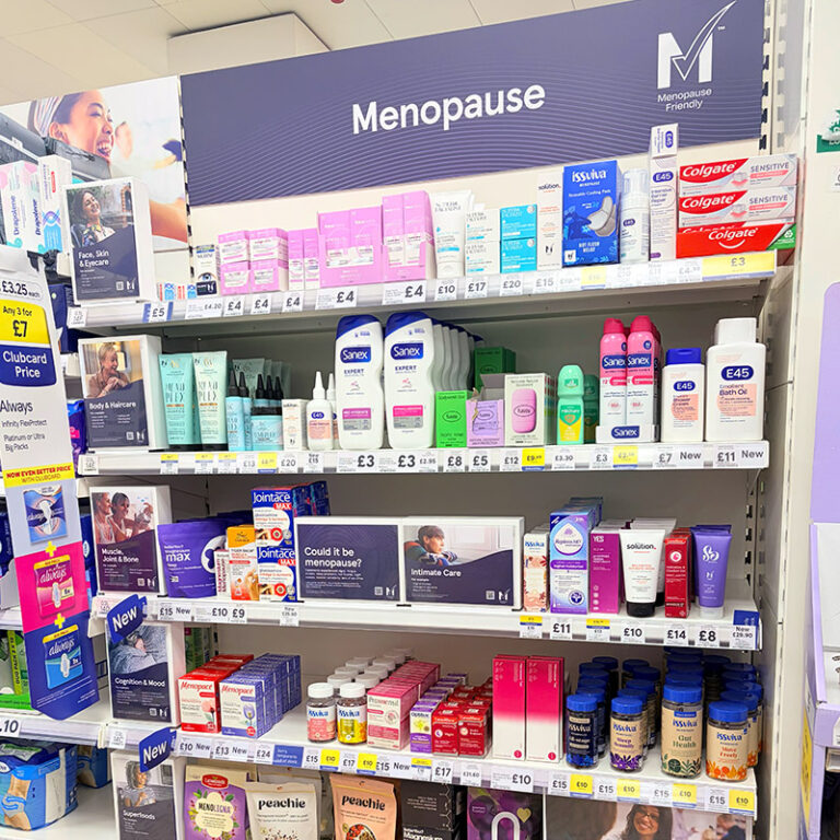 Tesco and GenM add 30 more MTick menopause product bays