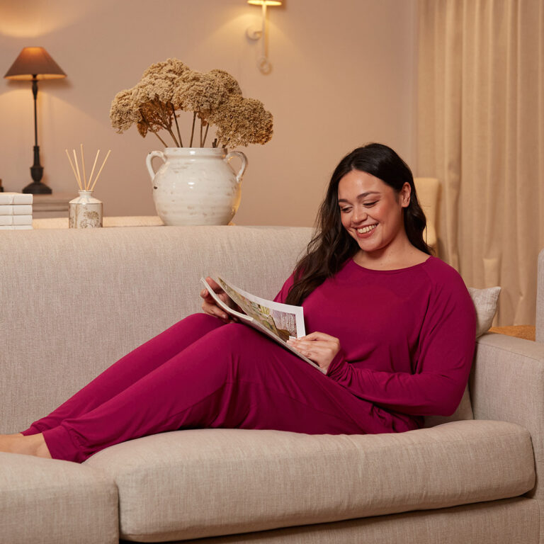 Belle Womens Slouch Jersey Pyjama Set