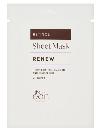 the edit by Sainsbury’s Retinol Sheet Mask