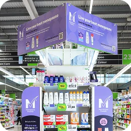 MTick display in store